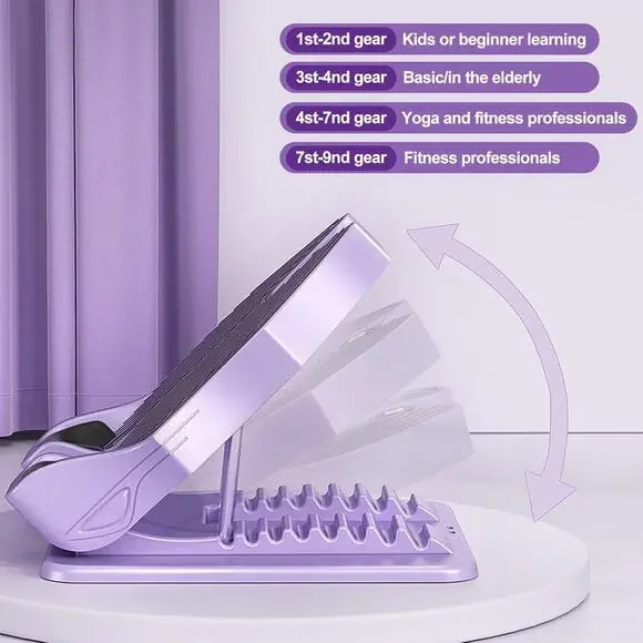 VEARAER Slant Board for Calf Stretching, 9 Levels Adjustable Incline Folding - Picture 4 of 6